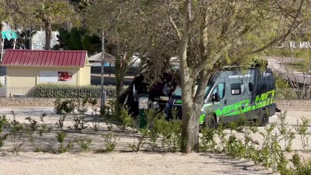 Unser Camp auf dem Campingplatz Zelena Laguna