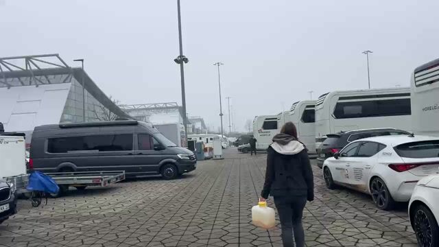 Urin sammeln für Beton